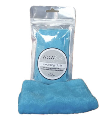 Wow Jude Facial Reusable Cleansing Cloth- Turquoise