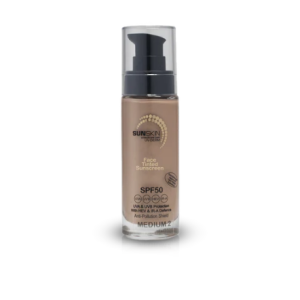 SUNSKIN UV-DERM FACE | SPF50 | Tinted Cream | Medium 2 | 30ml