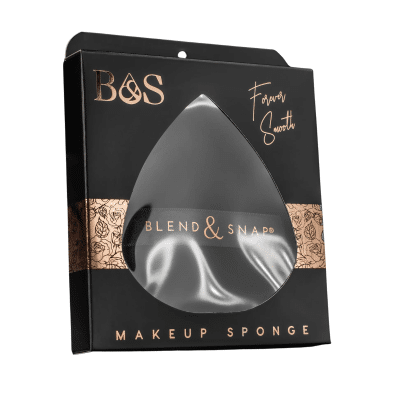 Blend & Snap OG velour makeup sponge for mature, textured and acne-prone skin